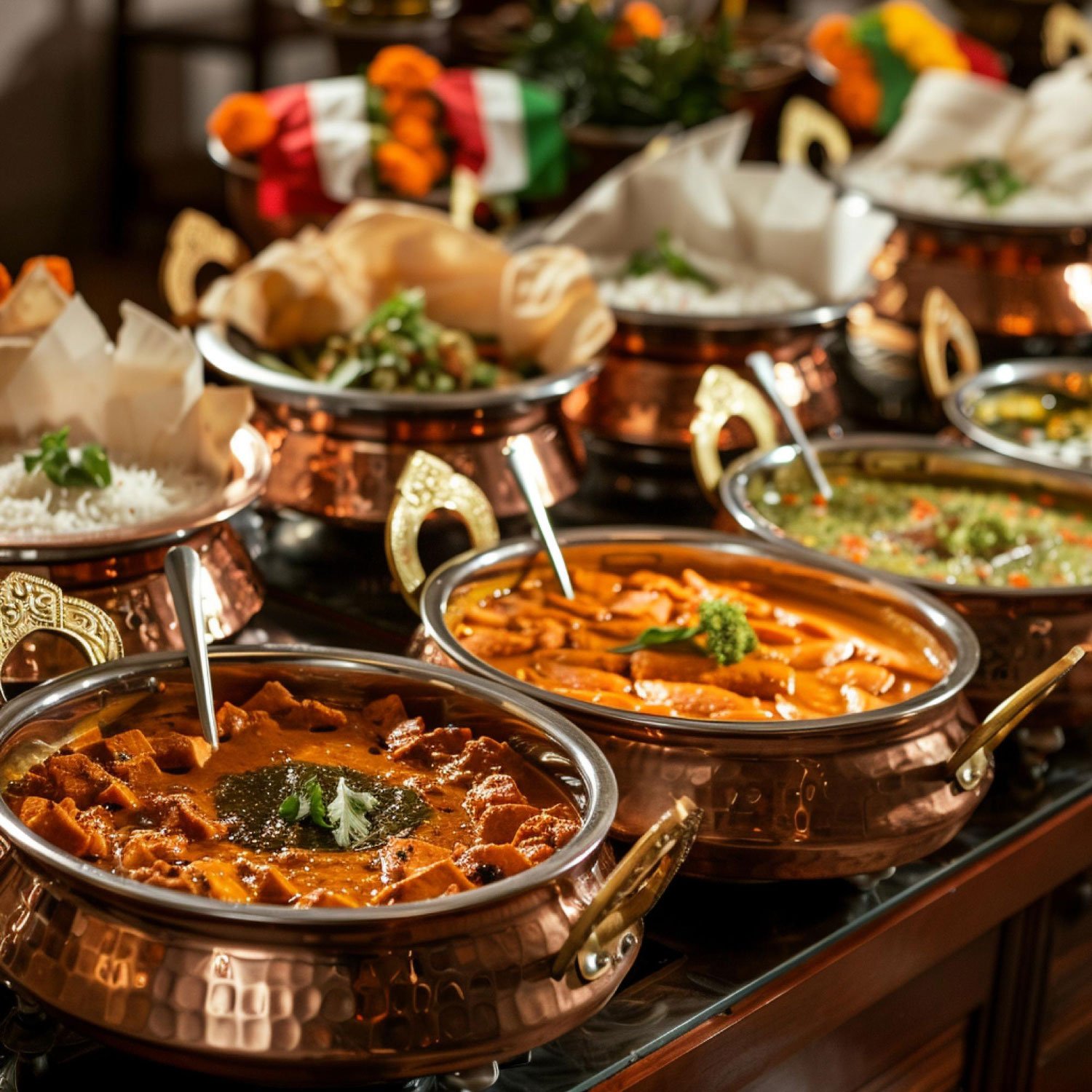 Catering spread — Hungry Elephant